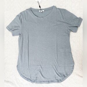 NWT- GREY LAB Dusty Blue Tee Shirt